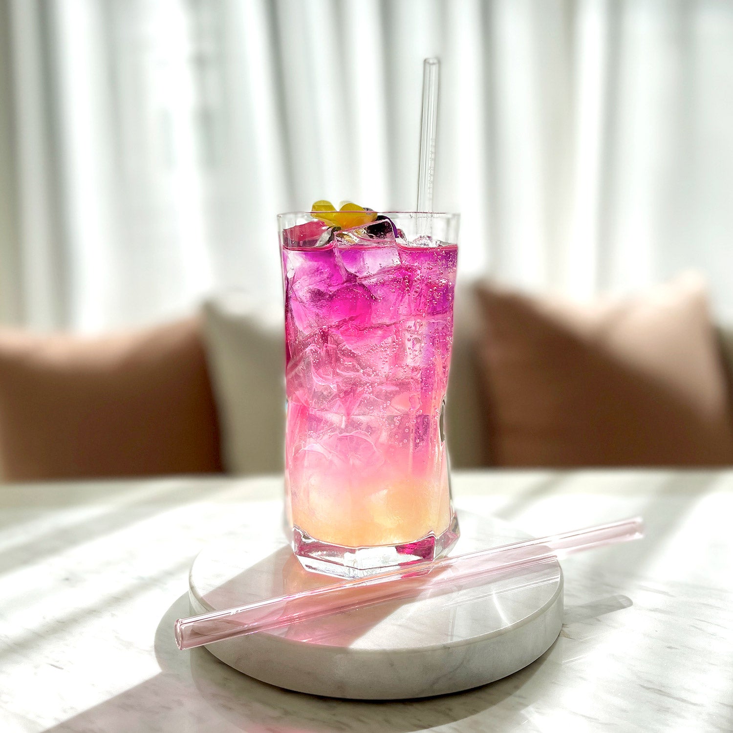 Glass Straw Duo